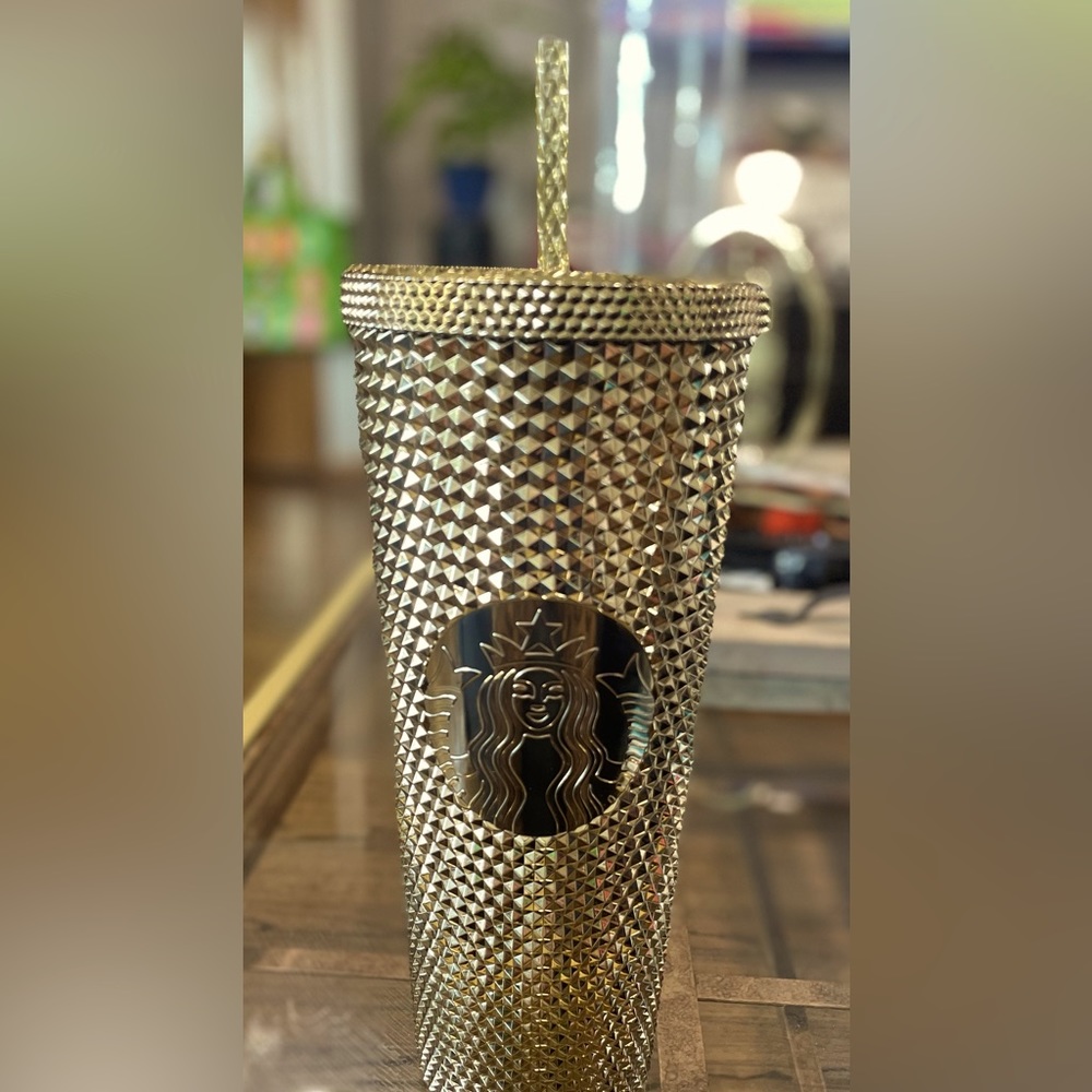 2022 Starbucks gold studded tumbler